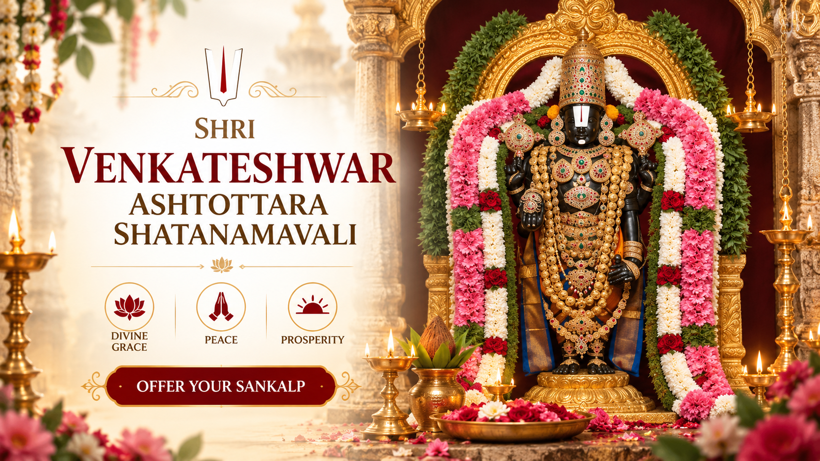 Shri Venkateshwar Ashtottara Shatanamavali