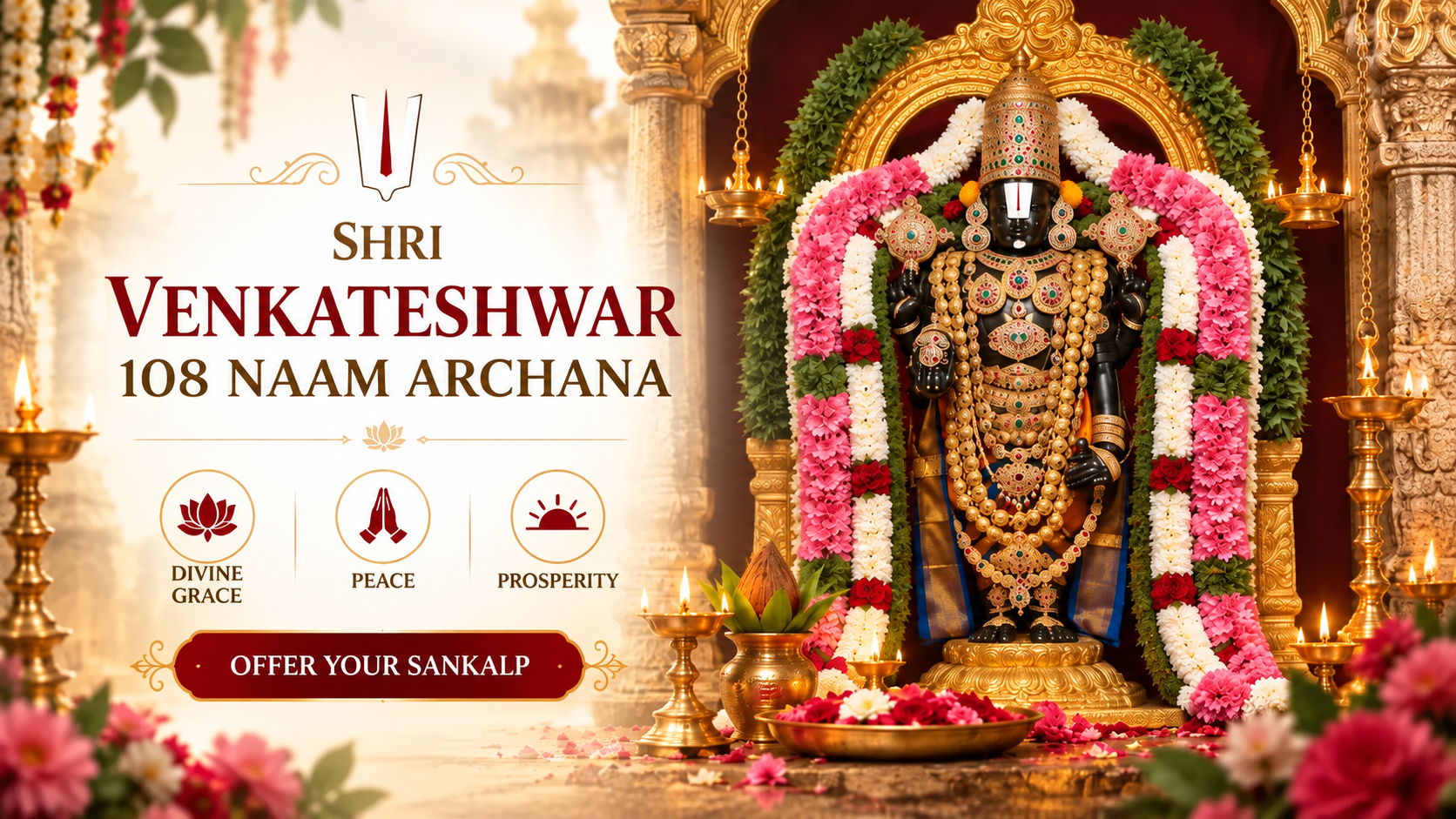 Shri Venkateshwar 108 Naam Archana
