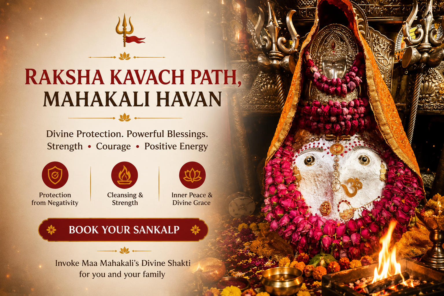 Raksha Kavach Path, Mahakali Havan
