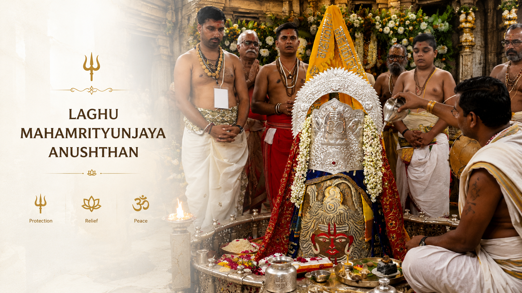 Laghu Mahamrityunjaya Anushthan, Bhasma and Jal Arpan Sankalp Pooja
