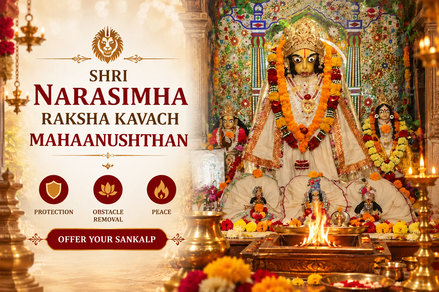 Shri Narasimha Raksha Kavach Mahaanushthan