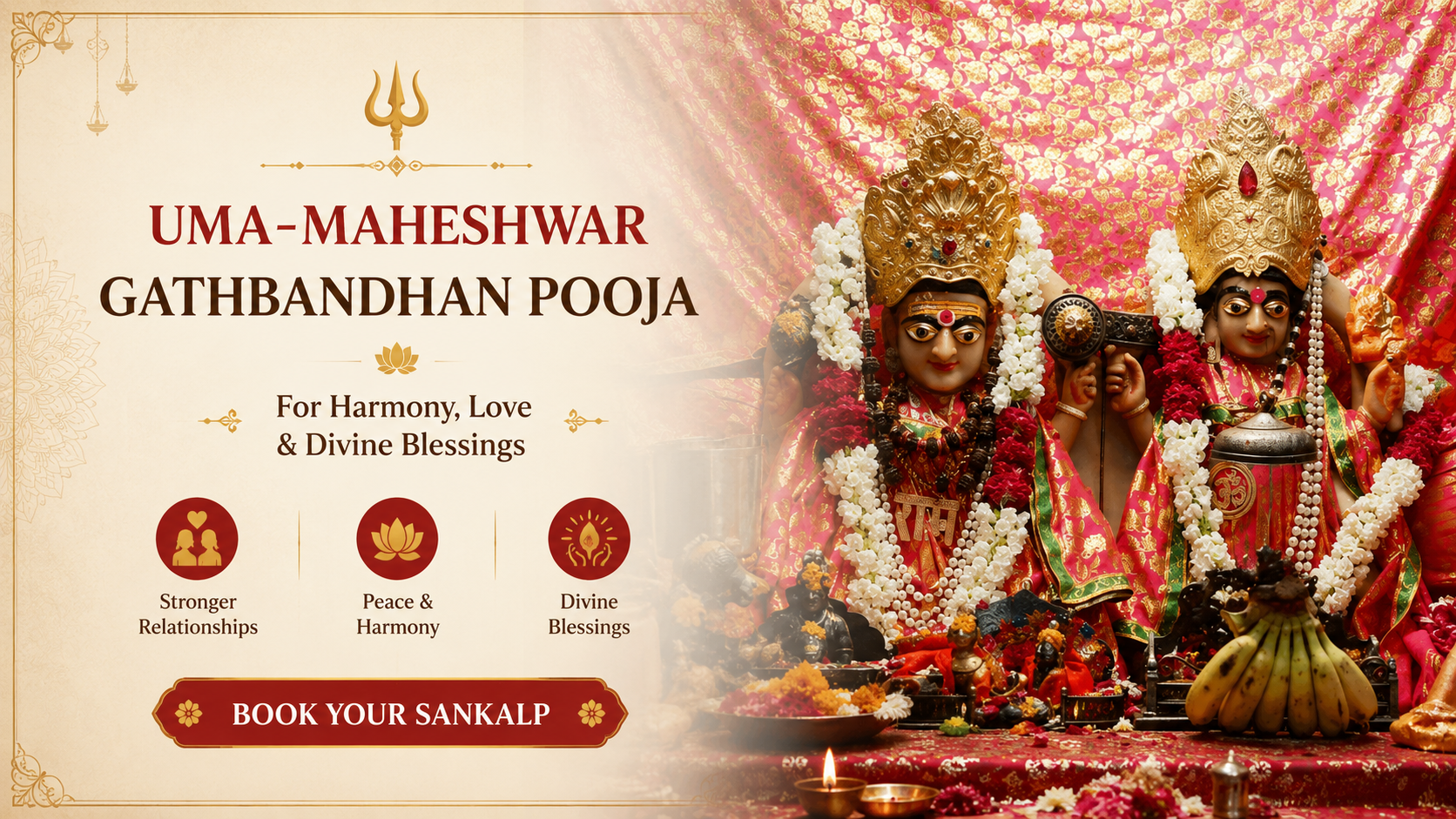 Uma-Maheshwar Gathbandhan Pooja
