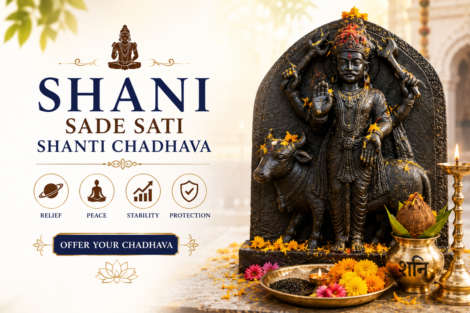 Shani Sade Sati Shanti Chadhava
